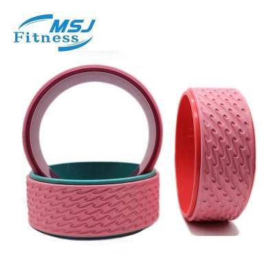 China MSJ Fitness Training Yoga Wheel Durable Durable With Custom Color for sale