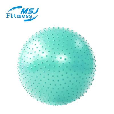 China MSJ Fitness Wholesale Pilates Peanut Shape Portable Yoga Ball For Woman Exercise for sale