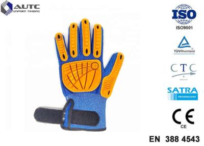 China Metal Fitted Work PPE Safety Gloves Non Toxic Material Strong Grip Anti Slipping Palm for sale