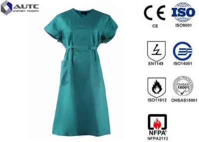 China Care Wear Nurse Surgical Green Scrubs , Maternity Medical Scrubs Reinforced zu verkaufen