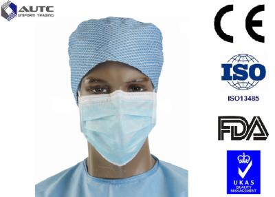 中国 Full Face Sanitary Designer Surgical Masks , Medical Mouth Cover Silk Like Multi Layers 販売のため