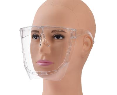 中国 Polycarbonate 40G Anti Splash Safety Transparent Face Shield 販売のため