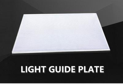 China Optical Grade Acrylic Light Guide Plate Laser Dotting With Reflective Film, Diffuser Plate for sale