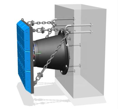 China D forma el cono estupendo Marine Fender Pad del peso ultra de molecularidad elevada en venta