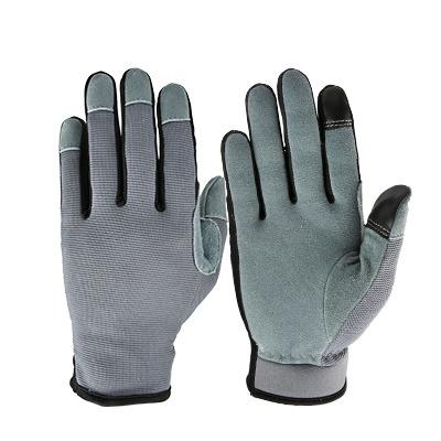 China Touch Screen Ozero Suede Palm Work Out Gloves Full Finger With Touch Screen Custom Logo For Women & Men. for sale