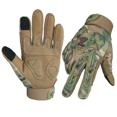 China Wholesale OZERO Touch Screen Gloves Camouflage Tactical Touch Screen Anti Slip Hand Outdoor Hunting Protection. for sale