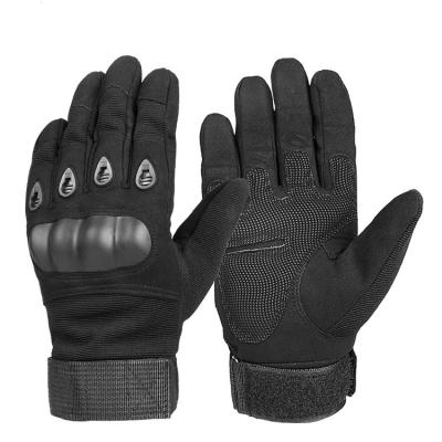 China Ozero Police Bike Anti-knock Gloves Microfiber Military Combat Gloves Army Tactical Bike Hand Reinforced Knuckle Gloves. for sale