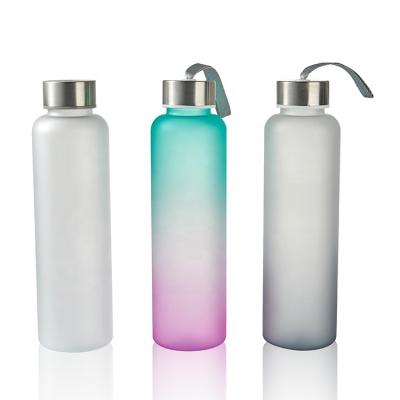 China 1 Liter Frosted Plastic Tritan Drinking Bottle Viable For Water Cover Silver Lid for sale