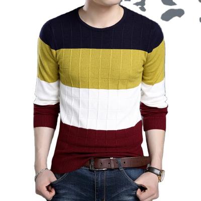 China Autumn Winter O-Neck Sweaters Men's Breathable Casual Pullover Japanese Style Men's Clothing New Fashion Trend Men's Sweater for sale