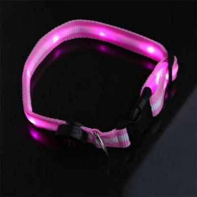 China OEM Sustainable High Quality Usb Rechargeable Led Lighting Dog Collar For Party for sale