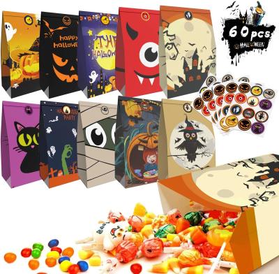 China Recycled Materials Halloween Treat Candy Gift Bag Supplies Decorations Or Lot Of Bags Favors for sale