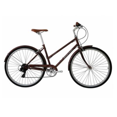 China Steel Retro Women's City Bike 2-Sprout Dutch City Bicycle Holland Bike for sale