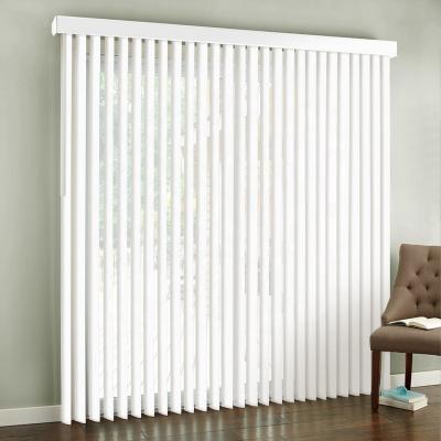 China Waterproof Wholesale Economic PVC Vertical Blinds Replacement Slats for sale