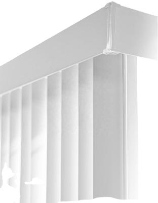 China Waterproof 3.5 Inch Easy Install Plug & Play Vertical Blinds For Large French Door Window for sale