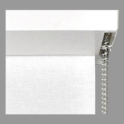 China Square Window Door Fascia Blackout Fabric Roller Blind Roller Shade With Metal Plastic Chain for sale