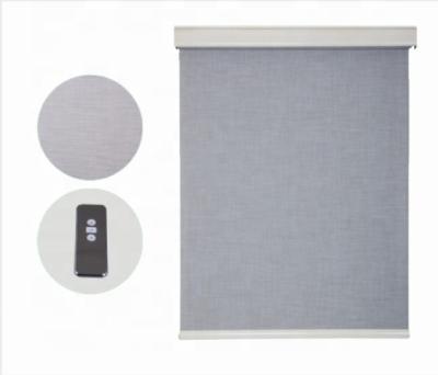 China Roller Shade Filter Motorized Smart Electric Roller Blinds For Home And Hotel for sale