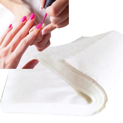 China Wholesale soft and hygienic wood pulp non-woven fabric 28*58 190 covers disposable pedicure manicure beauty salon towel manicure towel for sale