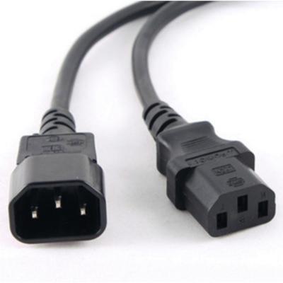 China AC power industrial cable c13 to c14 power cord schuko plug adapter IEC 320 c14 plug for sale