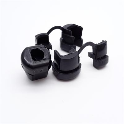 China black nylon66 wire accessaries round type 7N-2 grommet ring/best quality breakaway rings for sale