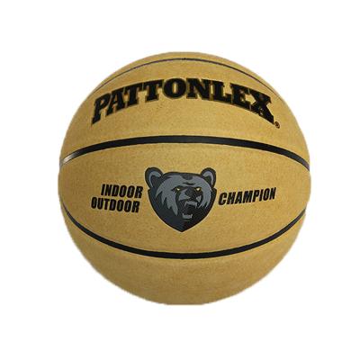 China Indoor Activity Quality Customized Logo Indoor Outdoor Basketball Microfiber Leather Basketball for sale