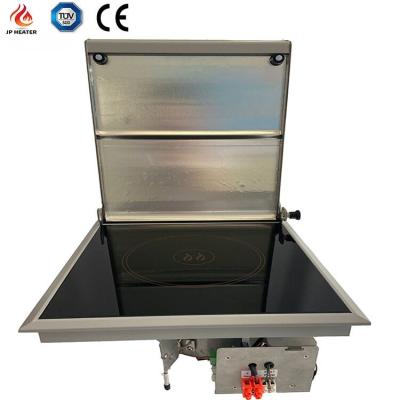 China JP Diesel Stove Cooktop DC 12V Single Burner And Air Heater Combi Hob similar to Wallas support Bluetooth control for sale