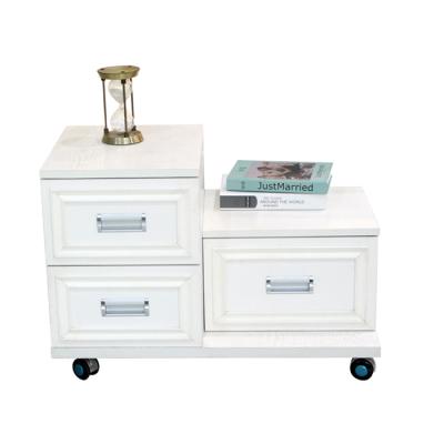 China Other Factory Supply Durable Eco Wood Plank Bedside Cabinet For Bedroom Furniture for sale