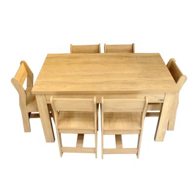 China Wholesale Price Modern Incense Cedar Wood Practical Dining Table for Apartments and Villas for sale