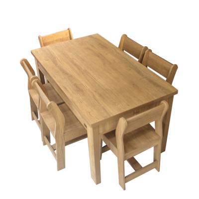 China Other Very Nice Incense Cedar Wood Modern Dining Tables Set For Apartments And Villas for sale