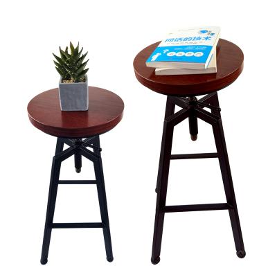 China Wholesale Modern Brown or Customized Incense Cedar Wood and Modern Metal Bar Stool for Bar and Cafe for sale