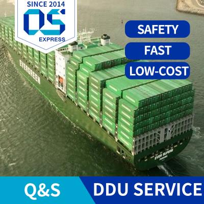 China Shenzhen Guangzhou Zhejiang Qingdao Xiamen DDP Logistics Shipping Service From China To France for sale