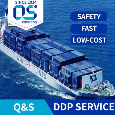 China High Quality Independent Warehouse Transport Service DDU/DDP/EXW/CIF/FOB Low Cost Shipping Service From China To Europe for sale