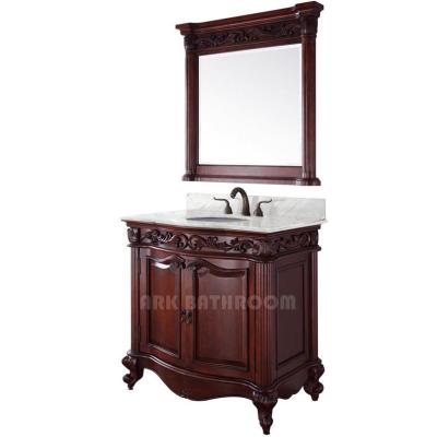 China Modern 48 bathroom vanity with top RU312-48E / 1 inch / bathroom vanity 48 for sale