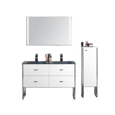 China White Modern Bathroom Vanities Quality Bathroom Cabinet Modern Bathroom Furniture A5089 for sale