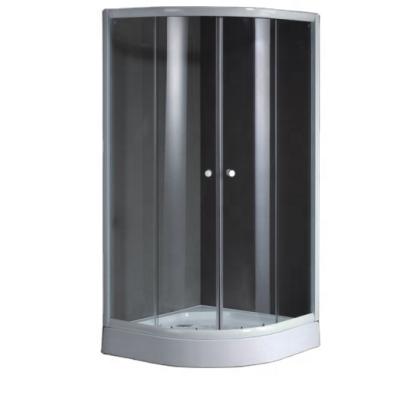 China Cheap modern aluminum glass shower room door stainless steel shower door L1021 for sale