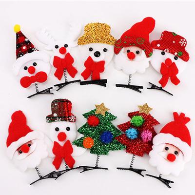 China Christmas hairpin Christmas tree hairpin Christmas hairpin snowman hairpin for sale