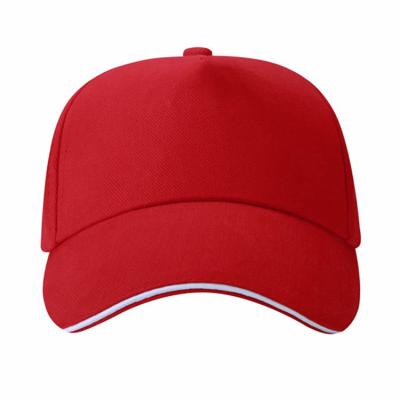 China Long COMMON Sun Visor 5 Panel Cap Hat White Baseball Caps Solid Color Truckers Hats For Women Mens for sale