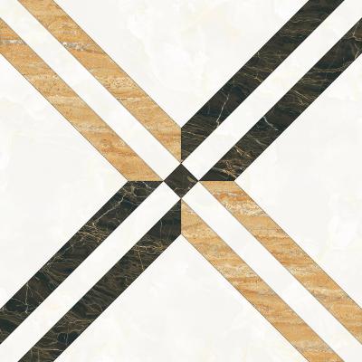 China Foshan factory direct sale porcelain pattern 24x24 modern decorative polished glazed stone flooring tiles for sale