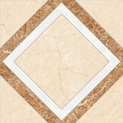 China Modern Exclusive Porcelain Stone Flooring Hall Floor Granite Patterns Shiny Glazed Polished Full Marble Tiles for sale