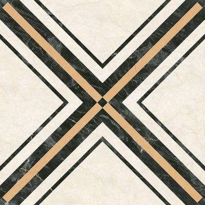 China Modern Best Selling Full Shiny Glazed Polished Porcelain Stone Flooring Lobby Granite Patterns Marble Tiles for sale