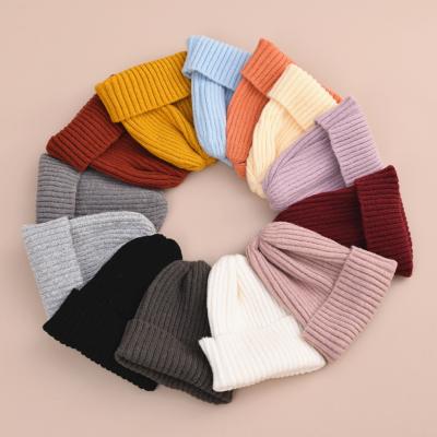 China COMMON fashion wool winter warm knitted hat, cashmere blank custom beanie for sale