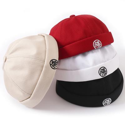 China COMMON Custom Design Brimless Cotton Baseball Cap Without Brim Wholesale for sale