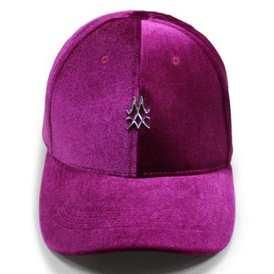 China COMMON Custom Design Winter Baseball Hat Velvet Women Hat for sale