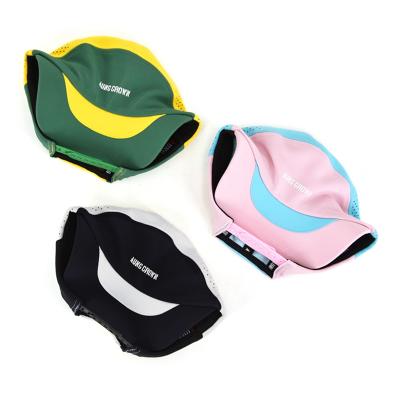 China JOINT Wholesale Multi Color Folding 5 Panel Sports Snapback Laser Perforated Hole Cut Cap for sale