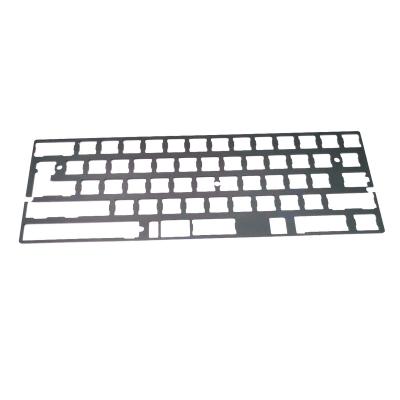 China Stainless Steel Manufacturer Dongguan Processes Customized Cnc Gaming Mechanical Keyboard Aluminum Case Setting Board for sale