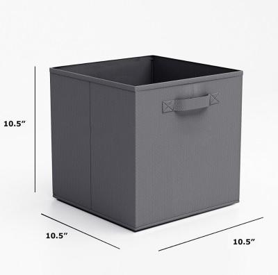 China 6 Pack High Quality Cheap Closet Clothes Storage Box Foldable Folding Storage Box Shelves Clothes Cabinet for sale