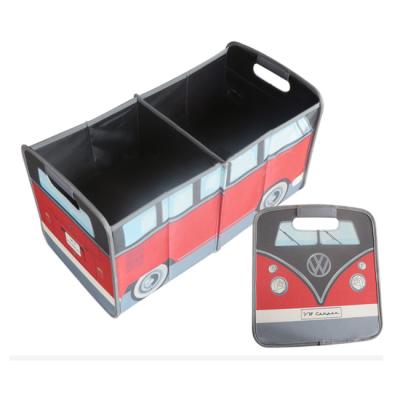 China Large Folding Storage Box Eco-Friendly Design Cartoon Kids Car Trunk Organizer With Cooler for sale