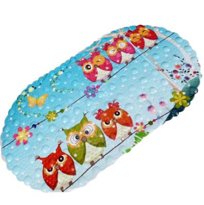 China Sustainable Kids Ocean Mat PVC Bath Mat Anti-Slip Bath Mats for sale