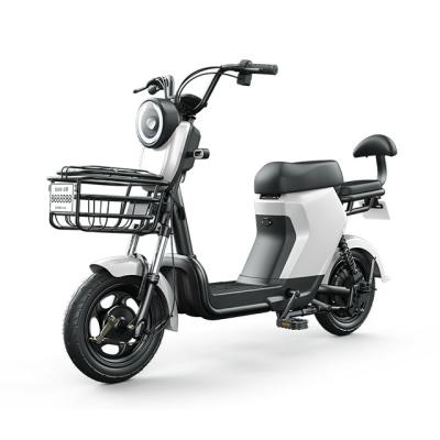 China Fashion Steel Electric Bicycle Scooter Factory Direct Sale Electric Support Customized Color for sale