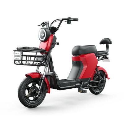 China High performance 48V high performance 48V electric bicycle scooter Factory direct sale leisure bicycle steel electric urban support customized color for sale