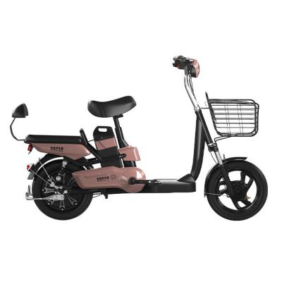 China 48V Electric Bicycle Motor Steel Electric Bicycle Factory Direct Sale Leisure Bicycle Support Customized Color for sale